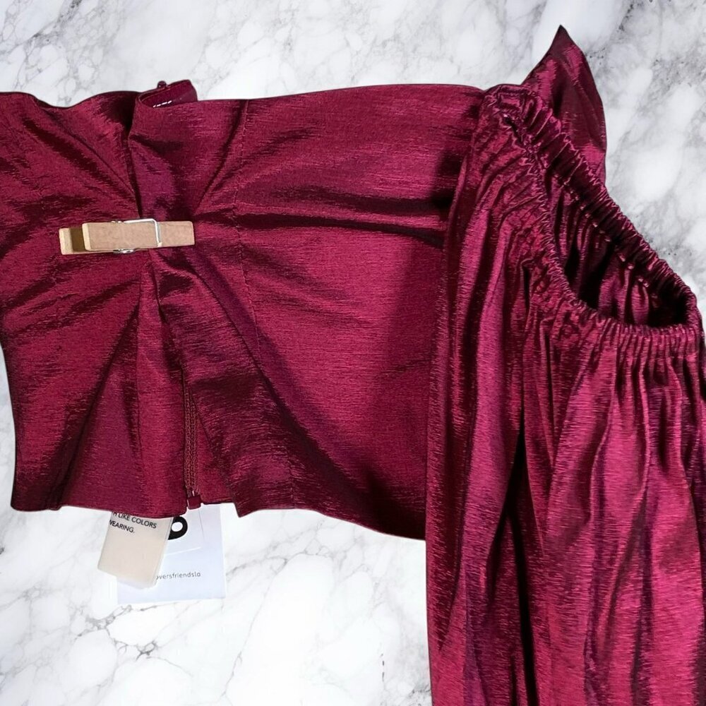 Lovers and Friends Fraya Top - Raspberry Red - Picture 11 of 11